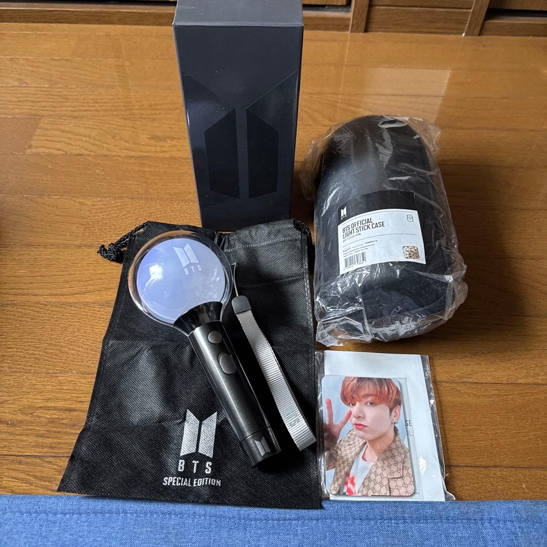BTS アミボム＆アミボムケース BTS アミボム本体+ ケース+付属トレカ付き「公式」 - メルカリ