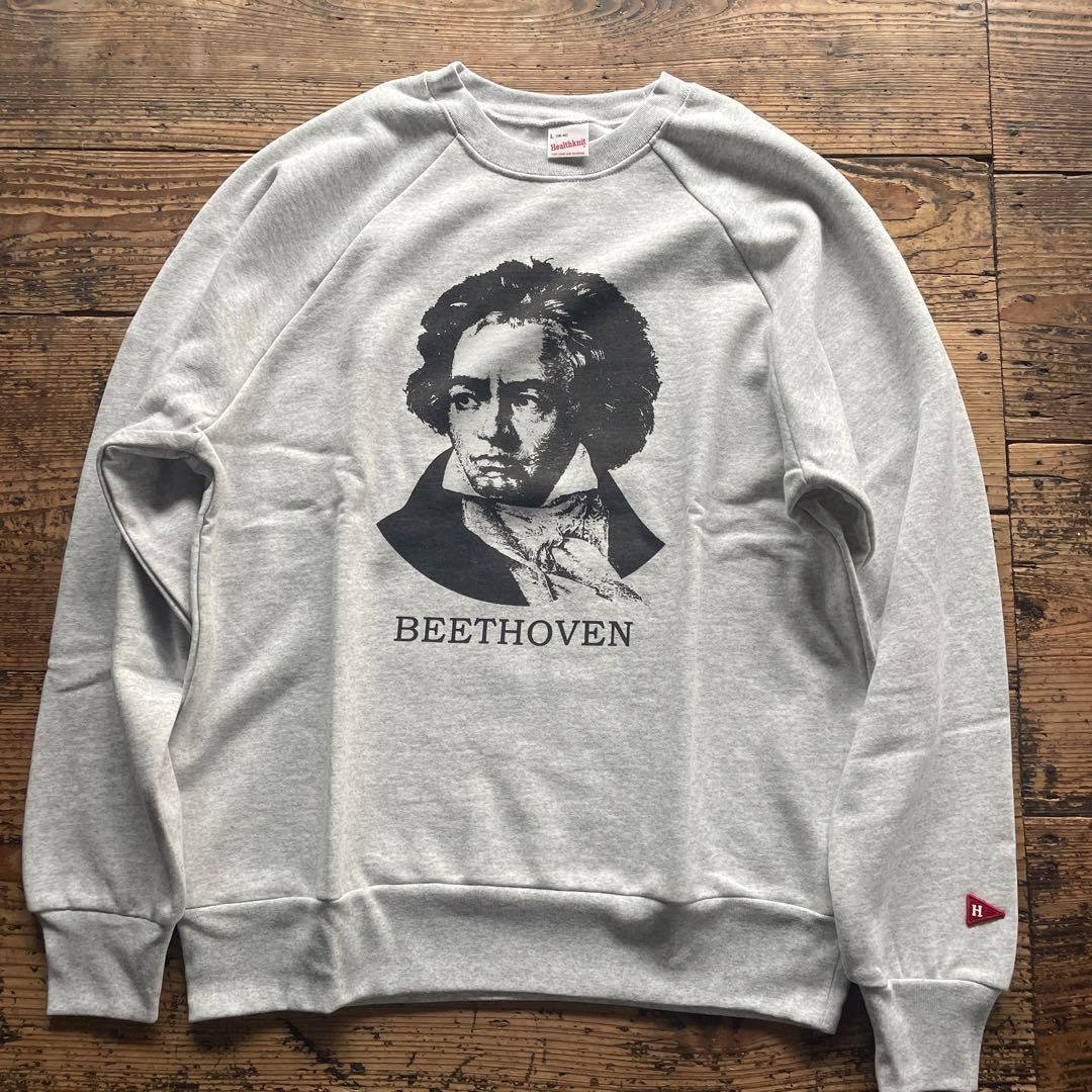 新品 ヴィンテージ復刻 ヘルスニット ベートーベン スウェット グレー