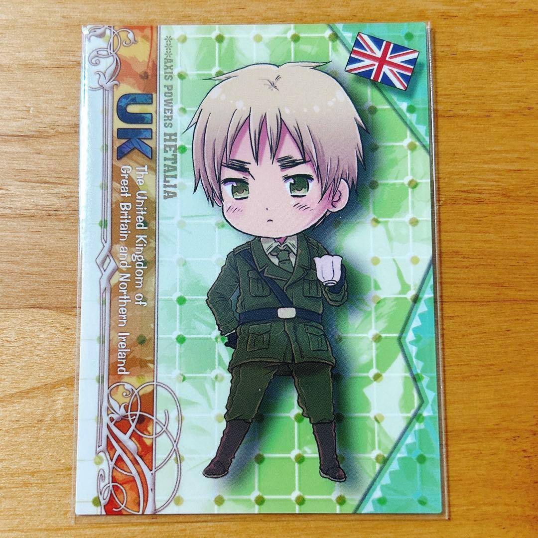 原作絵《ヘタリア》イギリス トレーディングカード - メルカリ