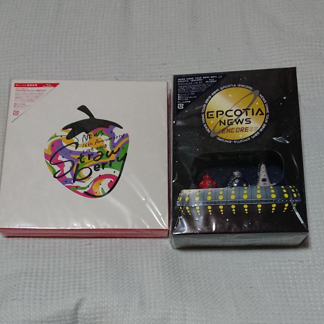 NEWS 初回版 DVD&Blu-rayセット:8人、6人、4人体制NEWS