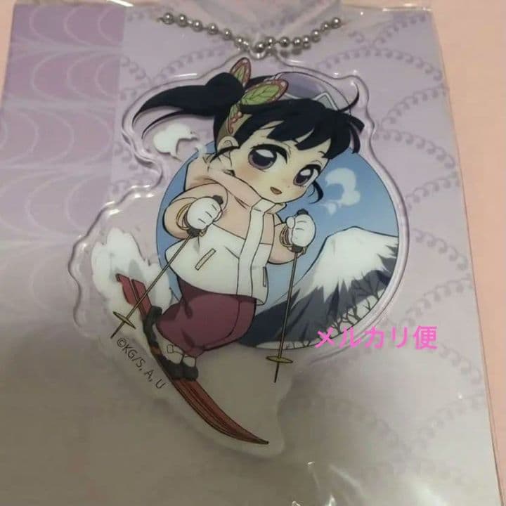 鬼滅の刃 全集中展 アクリルチャーム 缶バッジ 北海道 栗花落カナヲ