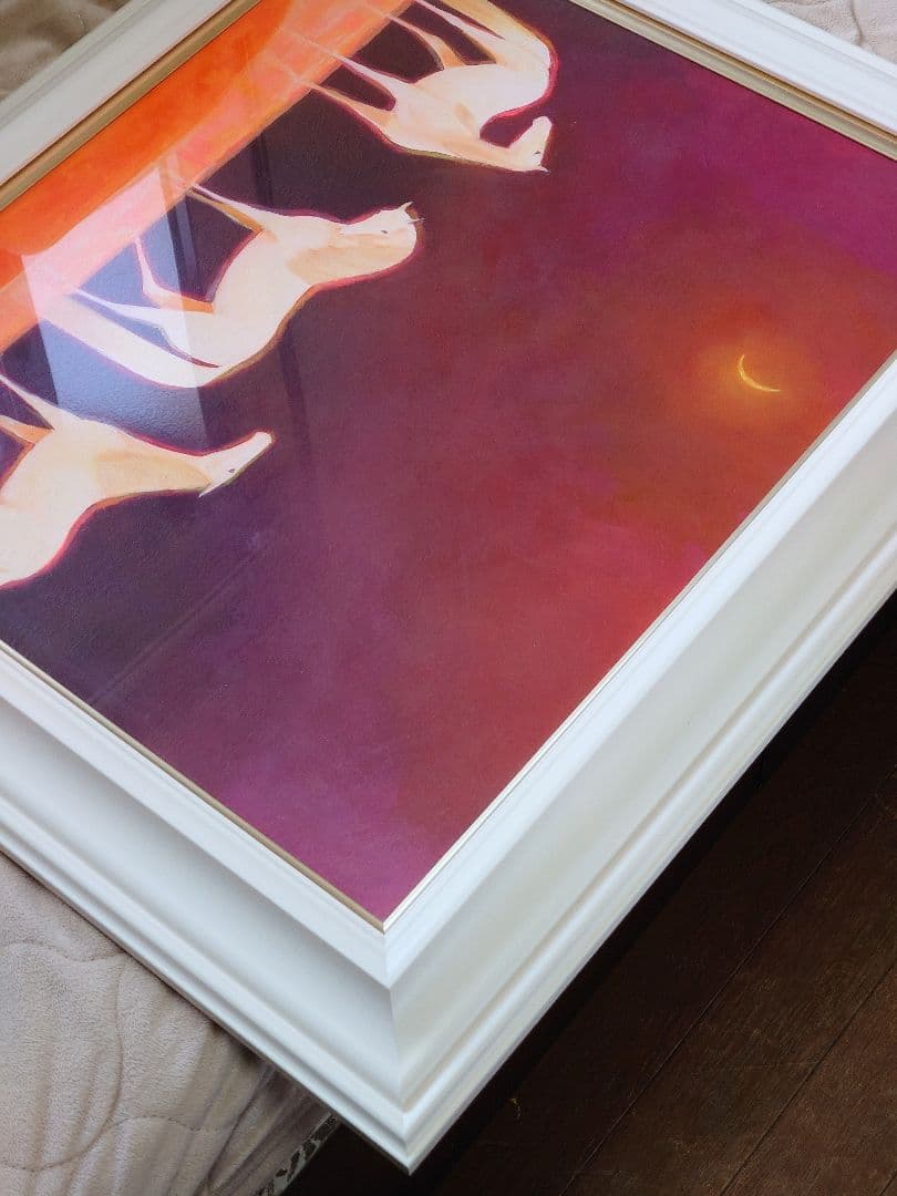 特価【真作保証、百貨店購入】10号、 油彩画、長門和恵