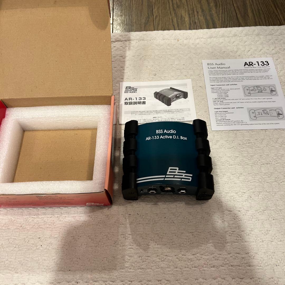 BSS Audio AR-133 アクティブD.I.ボックス AR-133 | BSS Networked Audio Systems | English