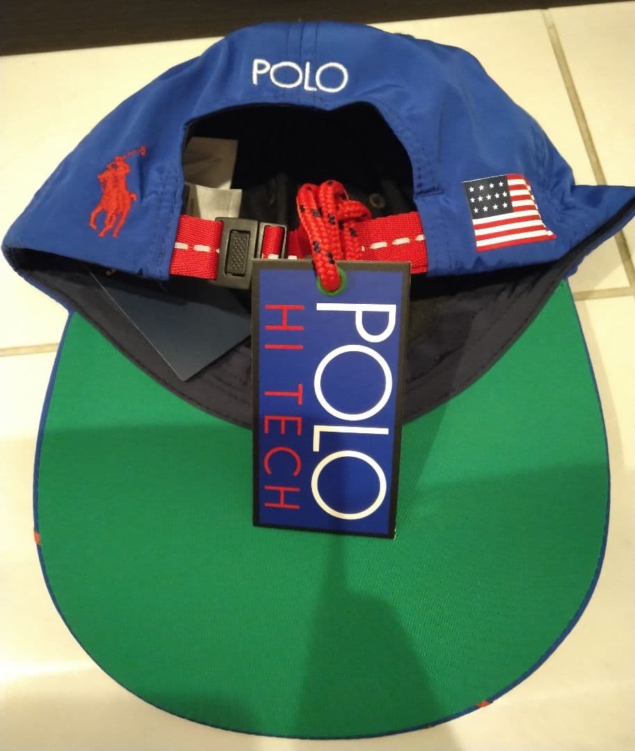 新品］ラルフローレン HI TECH KAYAK ロングビル キャップ - メルカリ