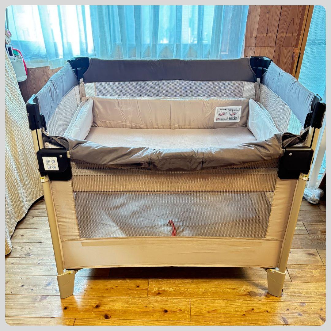 《美品❣️早い者勝ち❣️》アップリカ　ベビーベッド　ココネルエアー⭐︎