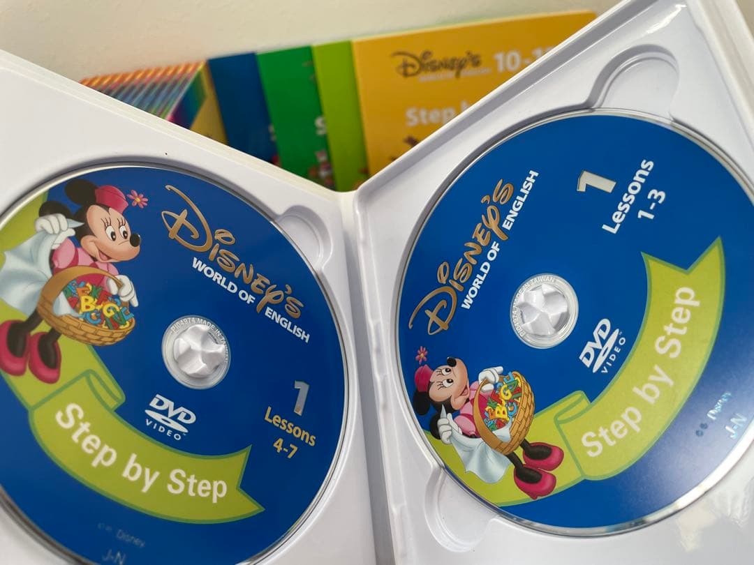 DWE ディズニー英語システム ステップバイステップ DVD CD 絵本 303