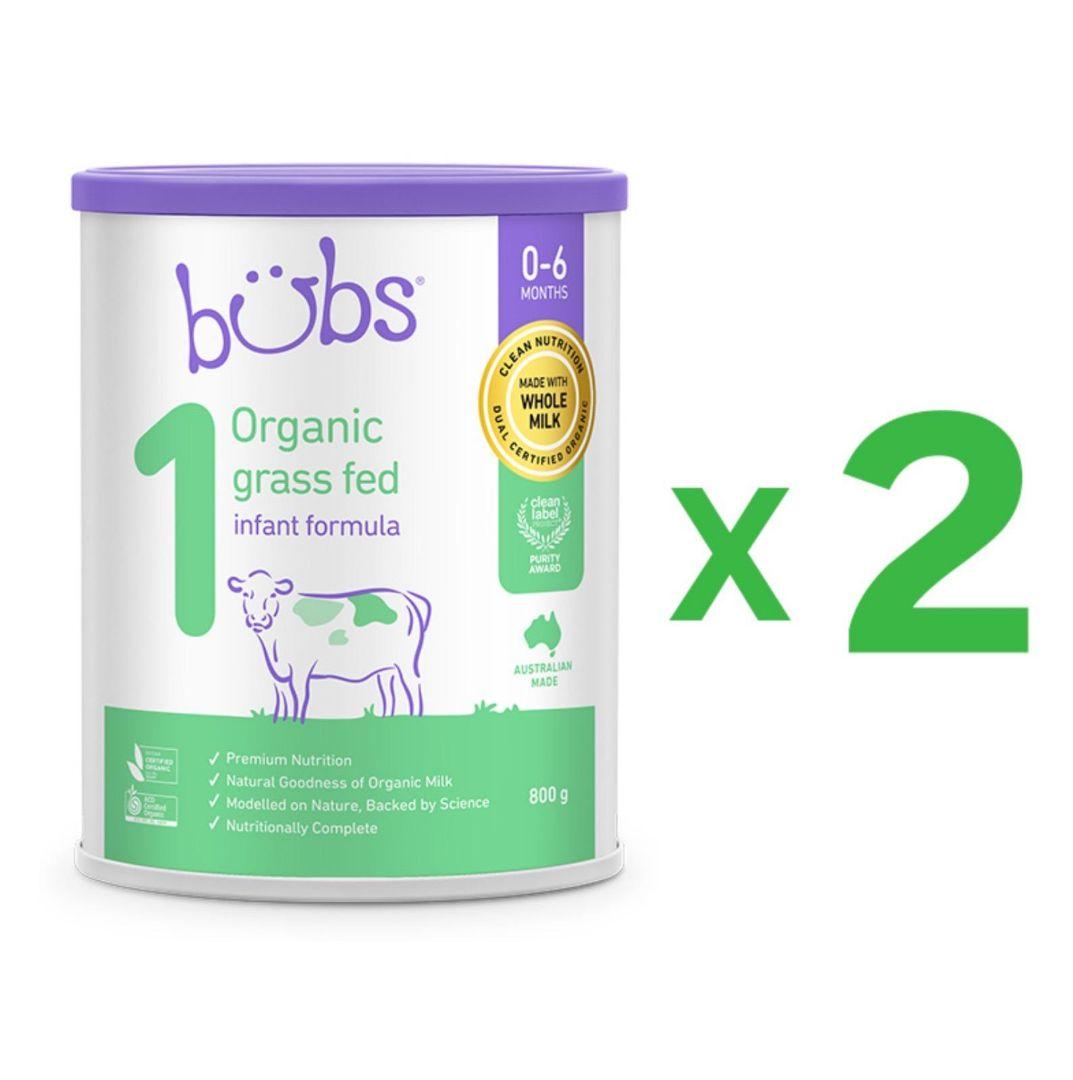 2缶Bubs バブズ オーガニック 粉ミルクステップ1 AnaMuni出品 - メルカリ