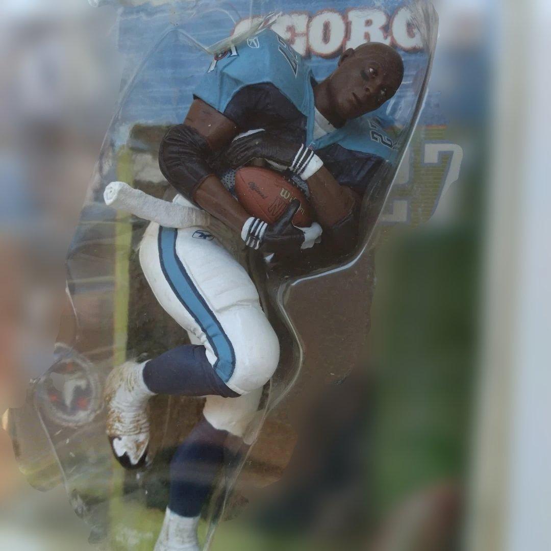 No Helmet)マクファーレンNFL エディ・ジョージ フィギュア