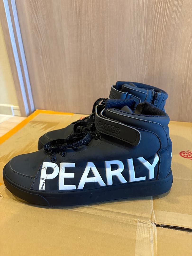 PEARLY GATES ハイカットシューズ ブラック　26.5cm 41