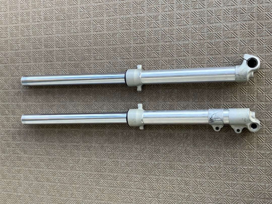 スコルパ TYS125F フロントフォーク 黒山レーシング加工 - メルカリ