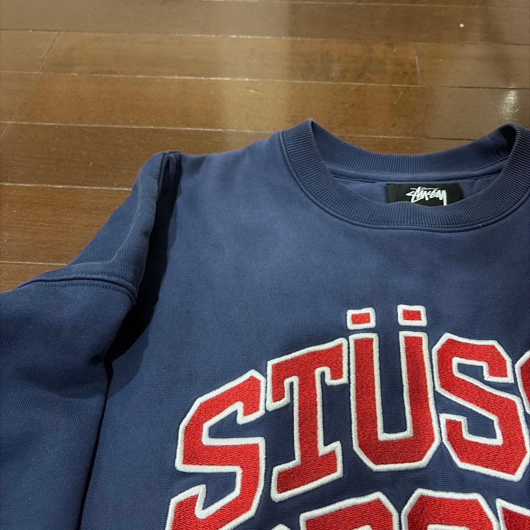STÜSSY SPORT トレーナー M ネイビー - メルカリ
