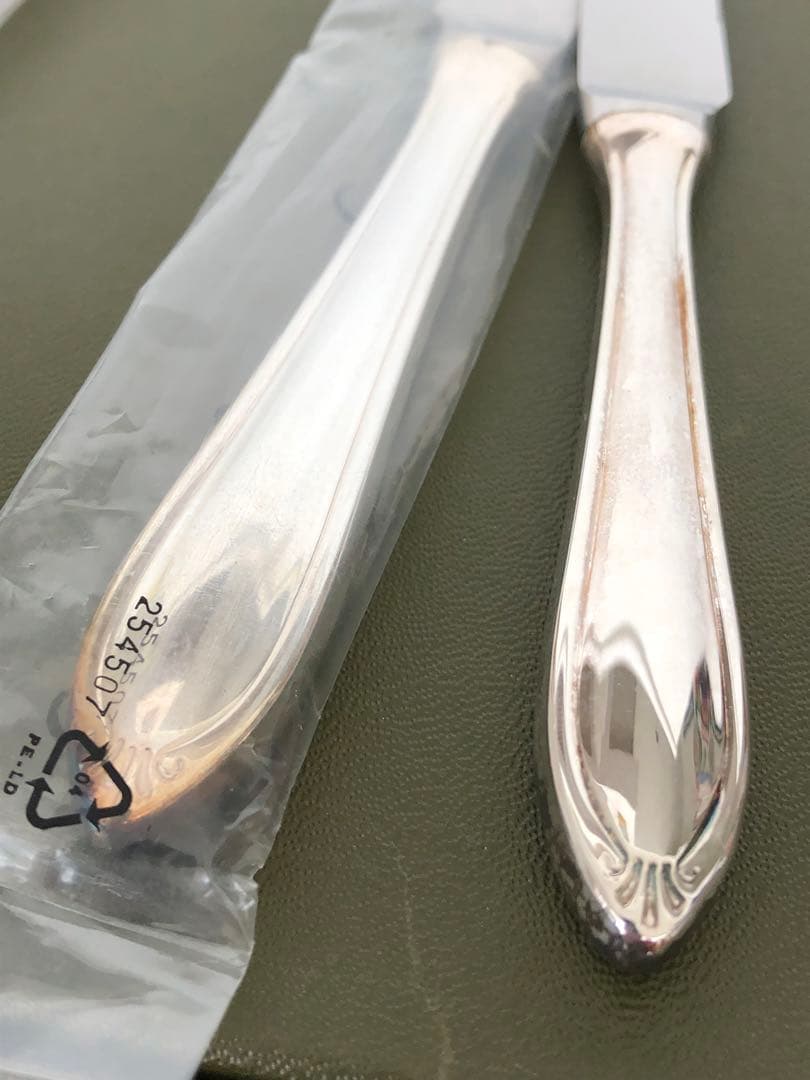 未使用 Versailles カトラリー 14本 シルバープレート C/王冠刻印