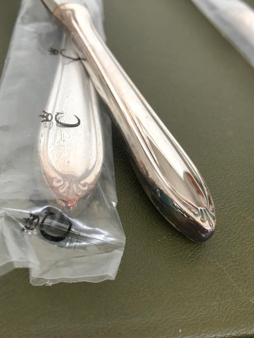 未使用 Versailles カトラリー 14本 シルバープレート C/王冠刻印