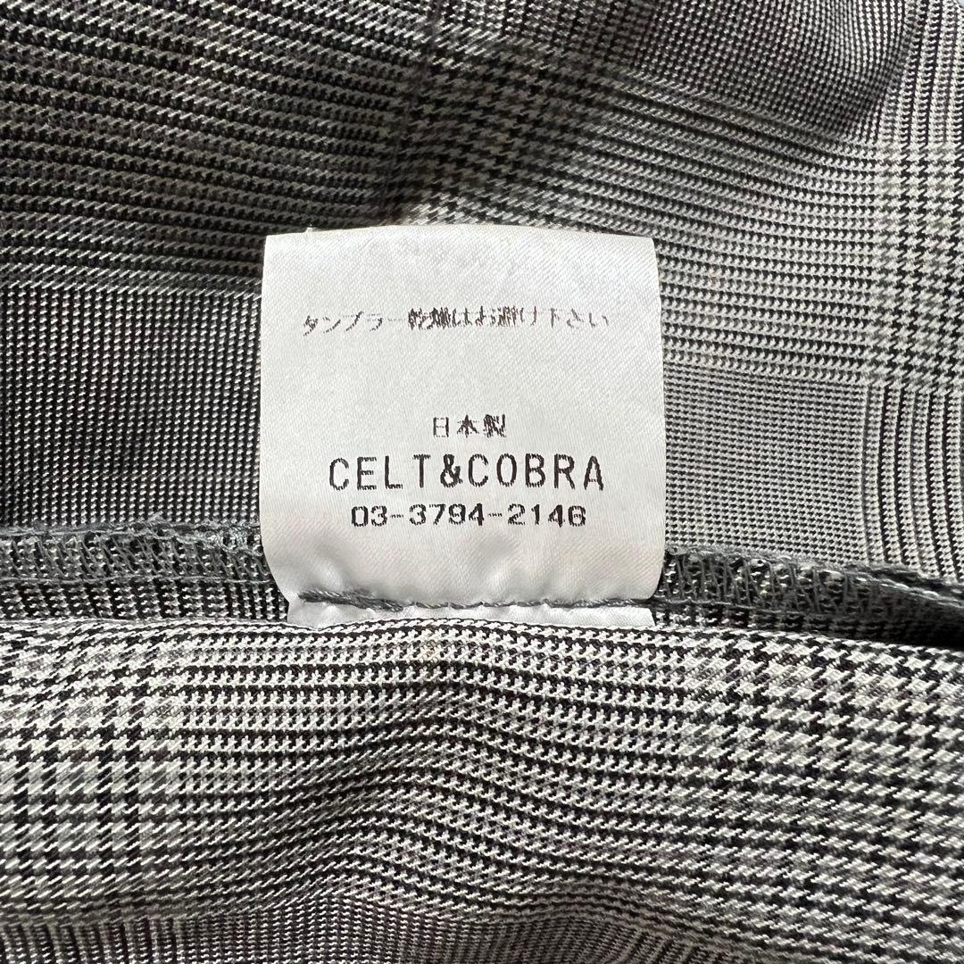 ケルト＆コブラ ジャンプスーツ Sサイズ チェック 藤井フミヤ チバユウスケ