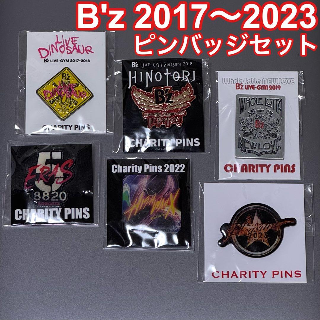 B'z LIVE-GYM ピンバッジ 6点セット Pleasure 5eras - メルカリ