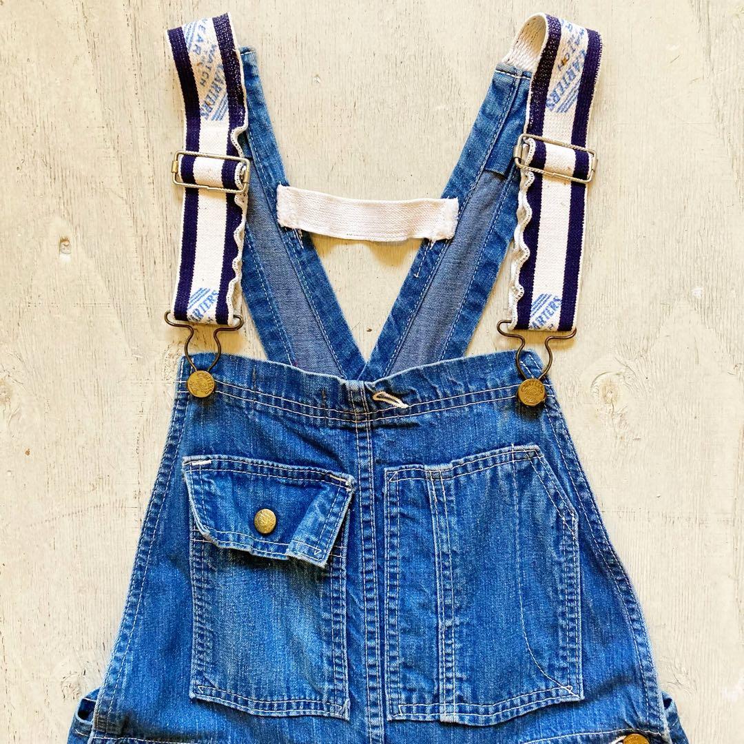 最終値下げ 60s Carter's カーターズ オーバーオール ガチャポケ耳付