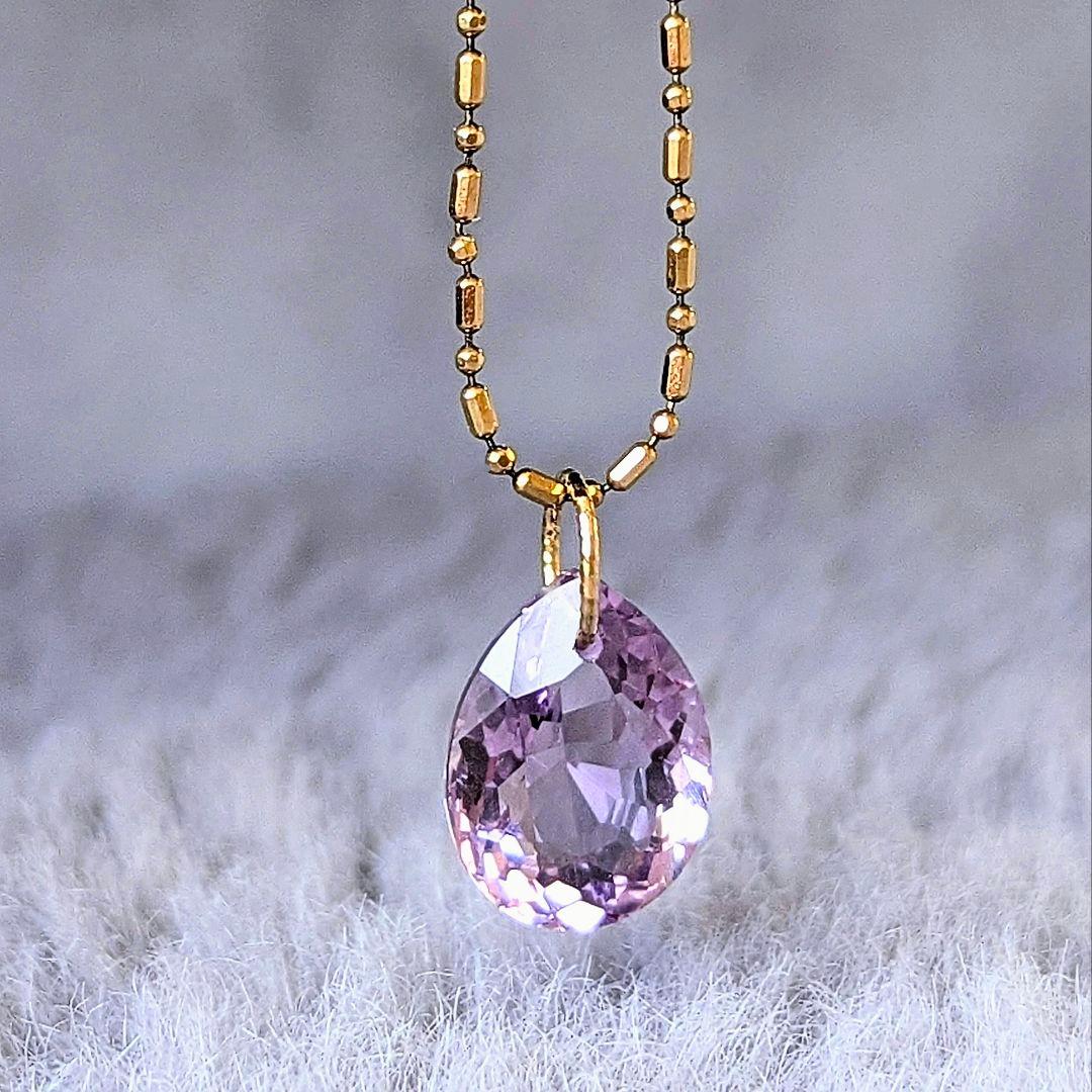 ♢Lacie♢K18 ローズドフランス 4.23ct チャーム