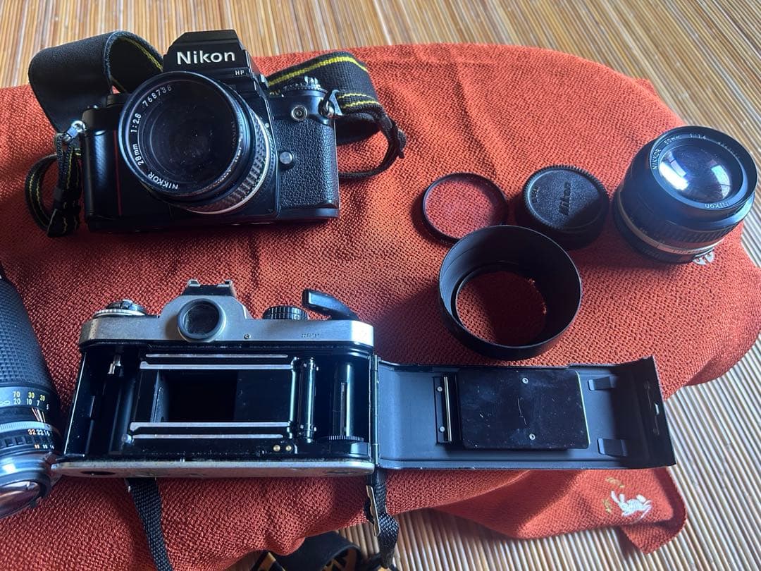 Nikon F3/FE2一眼レフカメラ他&レンズセット(纏め売)ジャンクの通販は