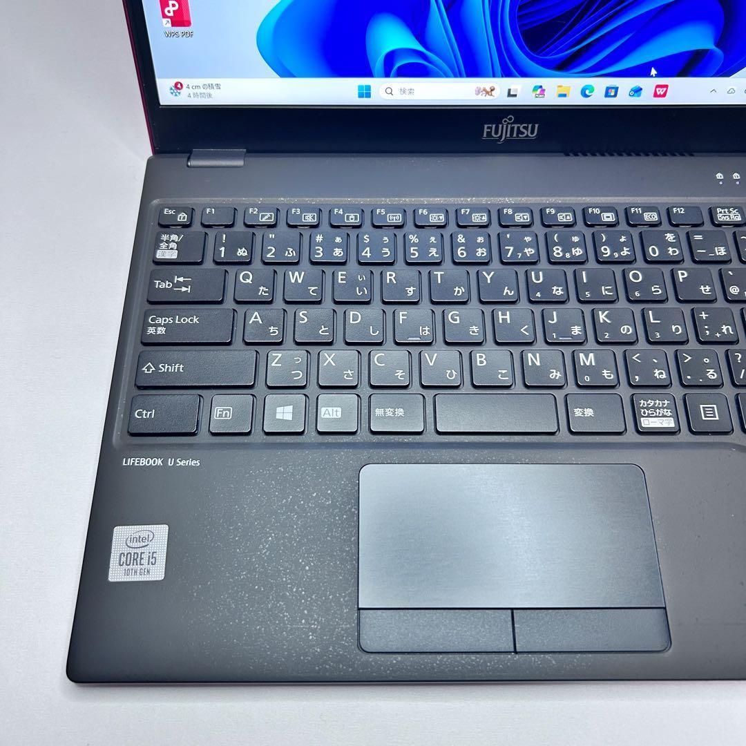 バッテリー極上・レア赤】LIFEBOOK ｜第10世代i5・高速SSD - メルカリ