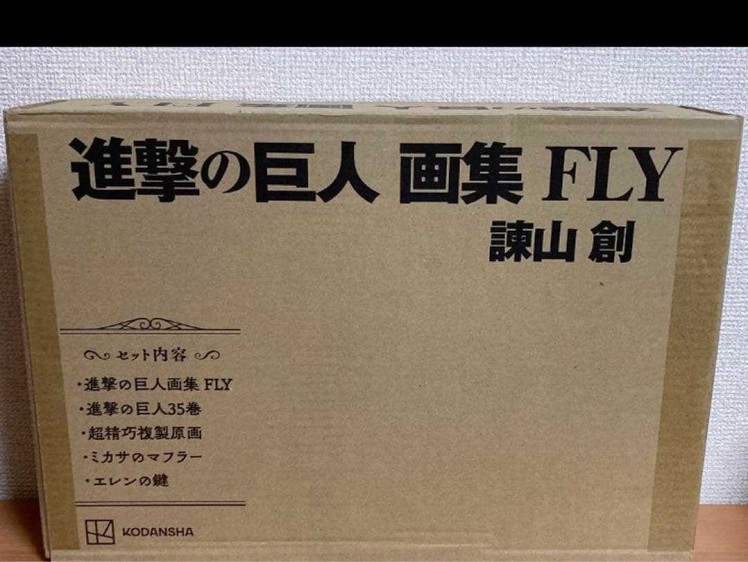 【未開封品】進撃の巨人 画集 FLY　諫山 創 進撃の巨人 画集 FLY (講談社キャラクターズA) | 諫山 創 |本 | 通販