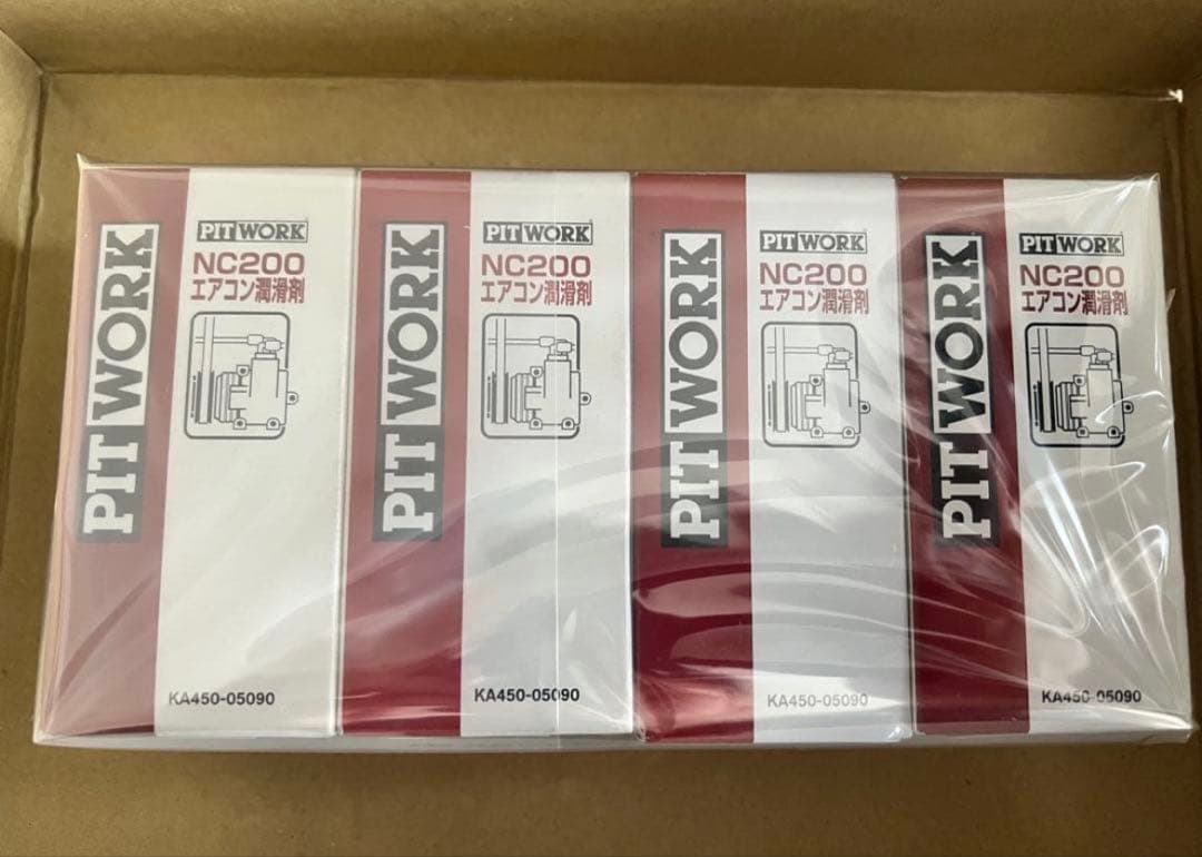 NC200 エアコン潤滑剤　4本 日産（NISSAN） ピットワーク NC200 エアコン潤滑剤 （ニッサン