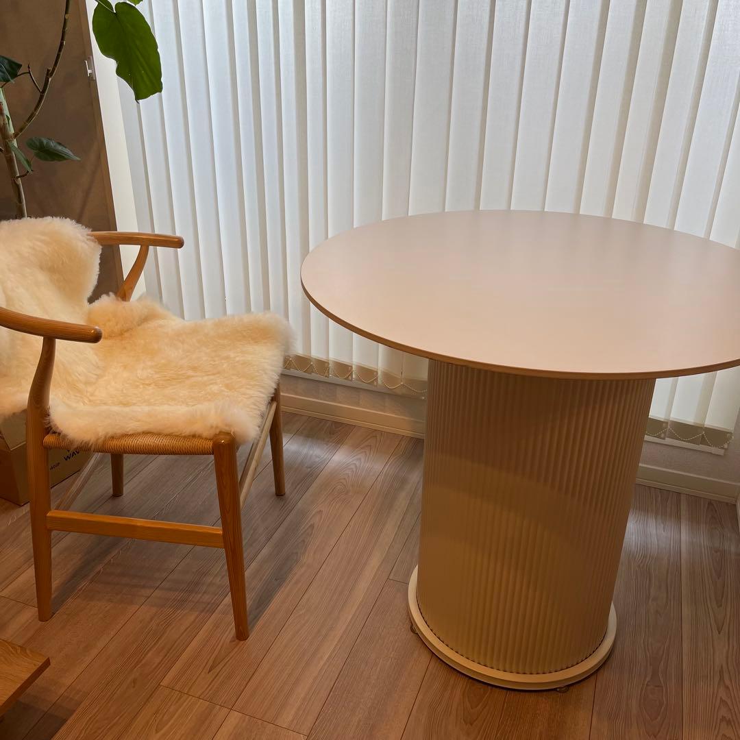 6JOHAN (ロクジョウハン) ラウンド サークル サイドテーブル モダンウッドサークルサイドテーブル｜北欧風おしゃれ家具 – 6JOHAN