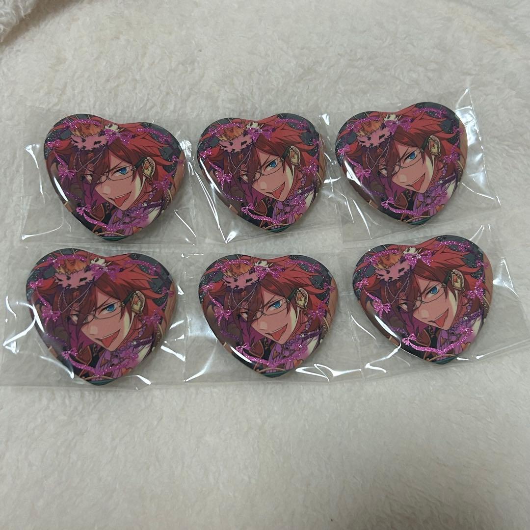 あんスタ ラメキラハートカンバッジ 缶バッジ 七種茨 - メルカリ