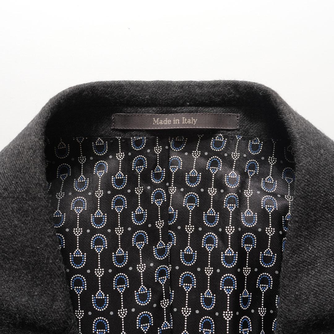 未使用 タグ付き GUCCI グッチ ウール ジャケット ダークグレー XL