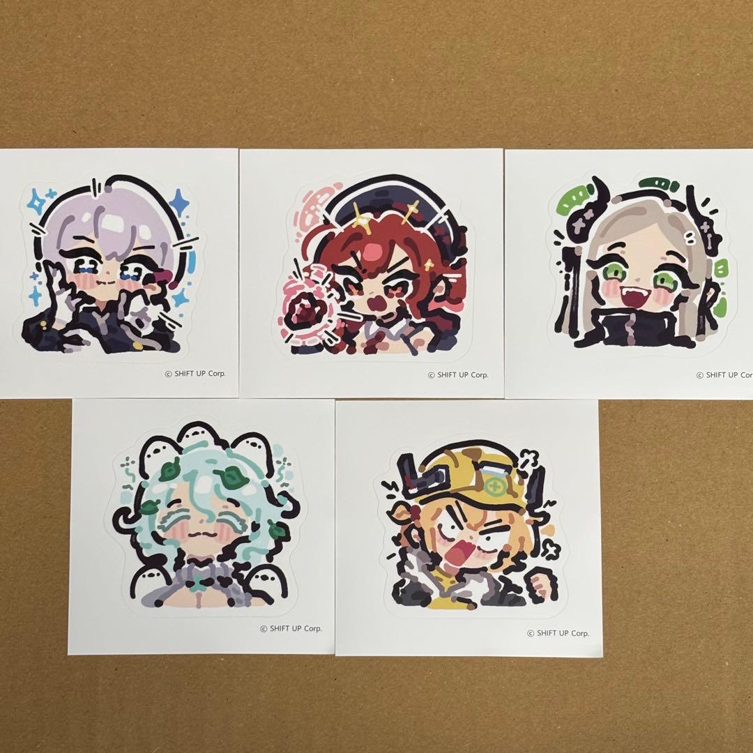 勝利の女神NIKKE 韓国 2025 ステッカー - メルカリ