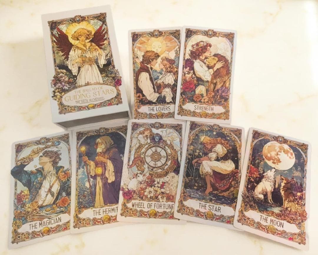 正規品タロットカード】入手困難✨超美麗✨まるで古典絵画✨星明かりの