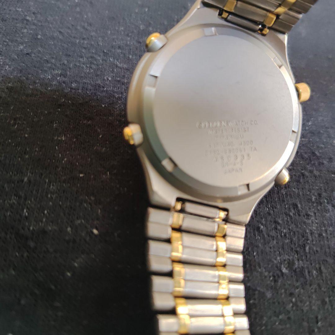 CITIZEN PROMASTER SKY 初代 チタニウム c162 稼働品 - メルカリ