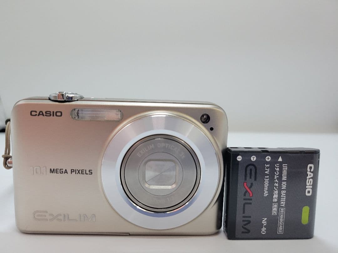 動作良好】CASIO EXILIM EX-Z1080 ゴールド バッテリー付属 - メルカリ