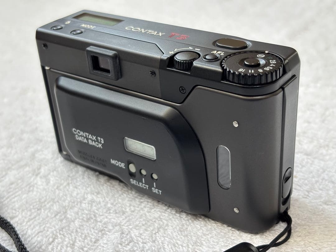 《完動品》整備済み CONTAX T3データバック（前期型）＆アクセサリーセット