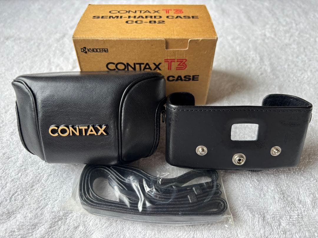 《完動品》整備済み CONTAX T3データバック（前期型）＆アクセサリーセット