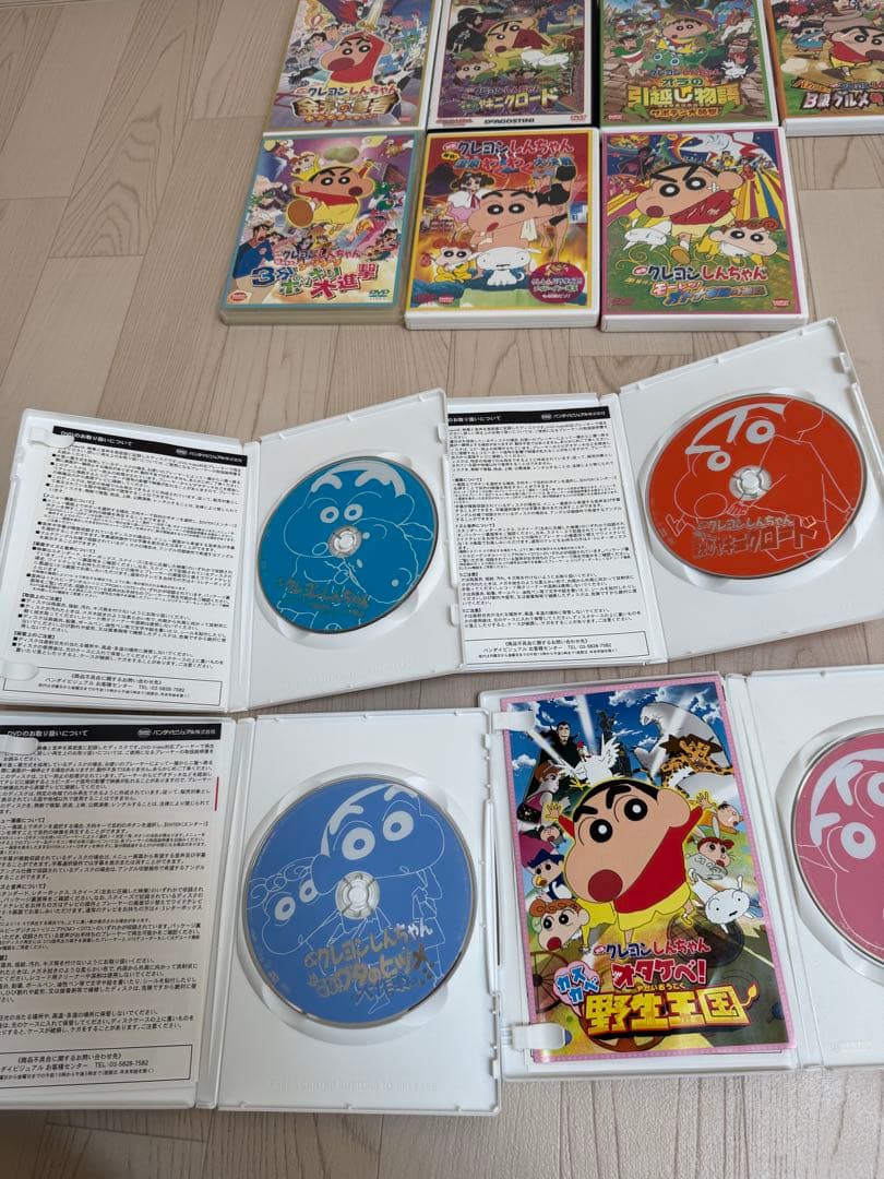クレヨンしんちゃん 劇場版 映画 DVD 22作品 - メルカリ