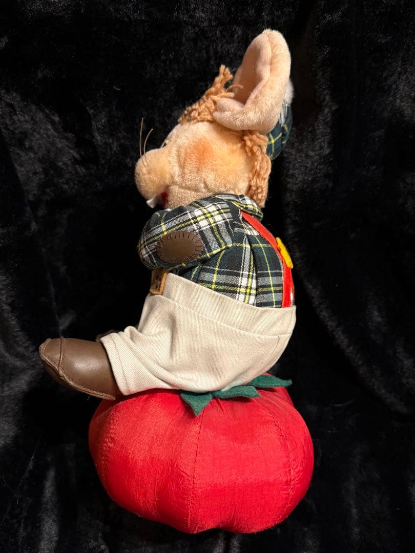 期間限定値下げ トッポジージョ ぬいぐるみ トマト 昭和 平成 レトロ