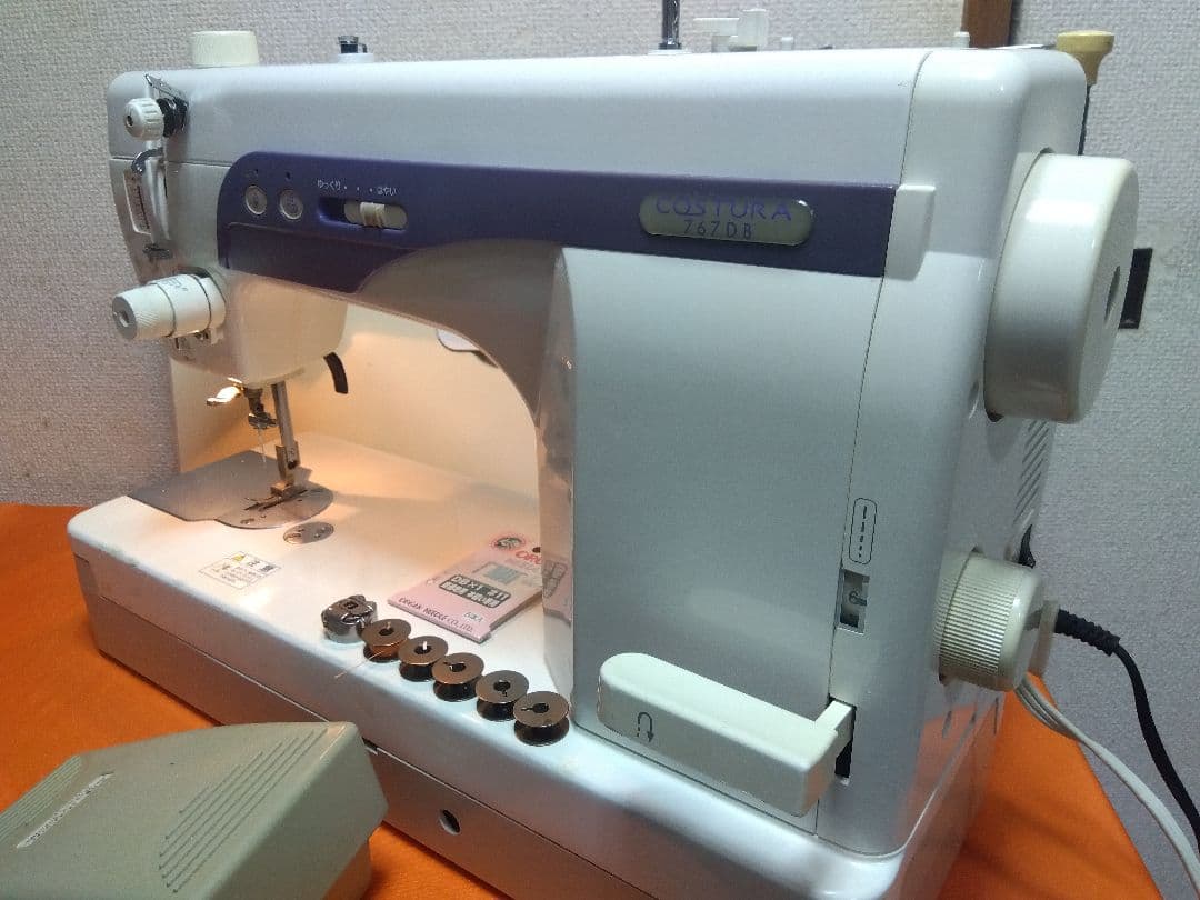 chamさま専用 整備調整済☆ジャノメ 職業用ミシン 767DB - メルカリ