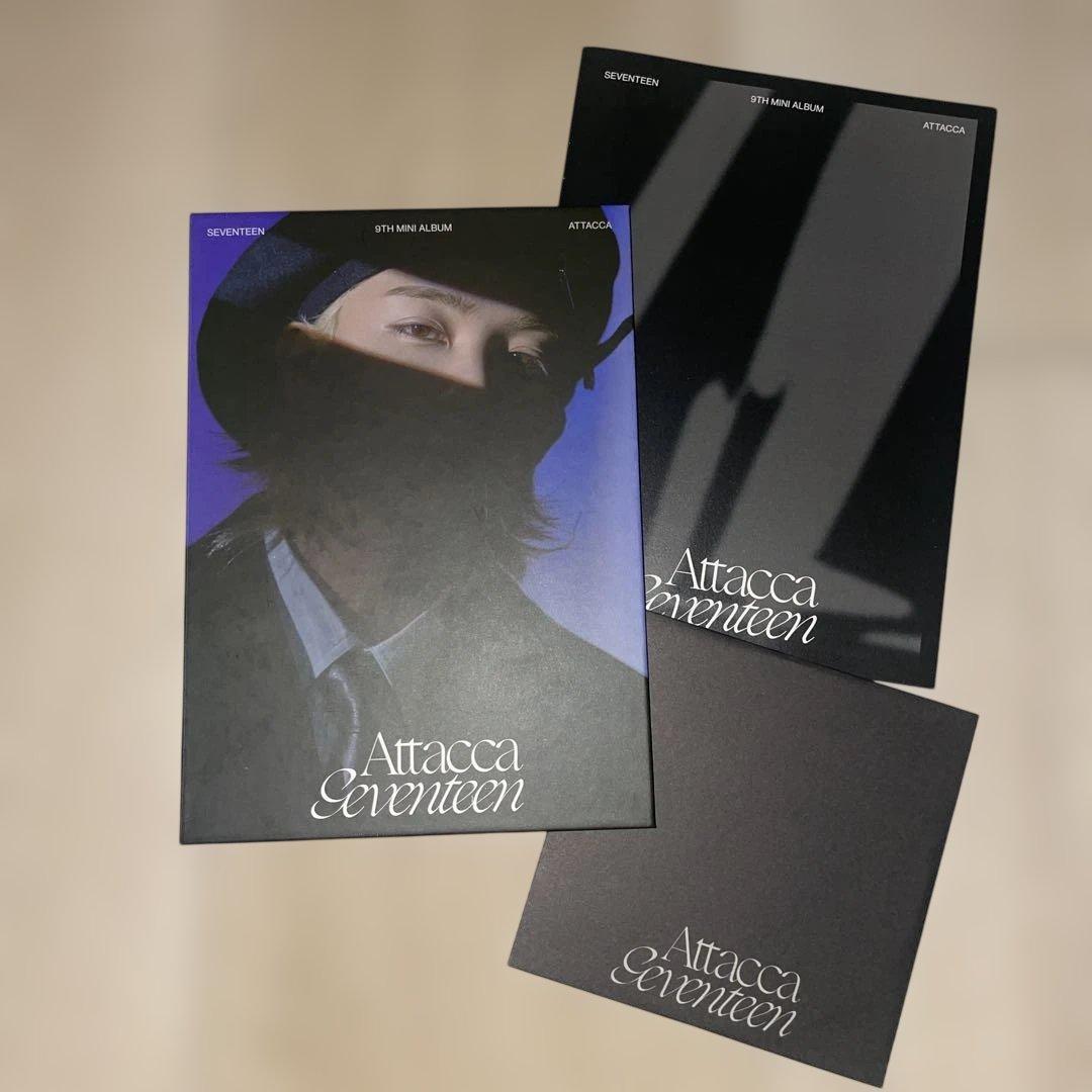 SEVENTEEN Attacca ジョンハン SEVENTEEN 9th mini album attacca carat ver. Jeonghan set +