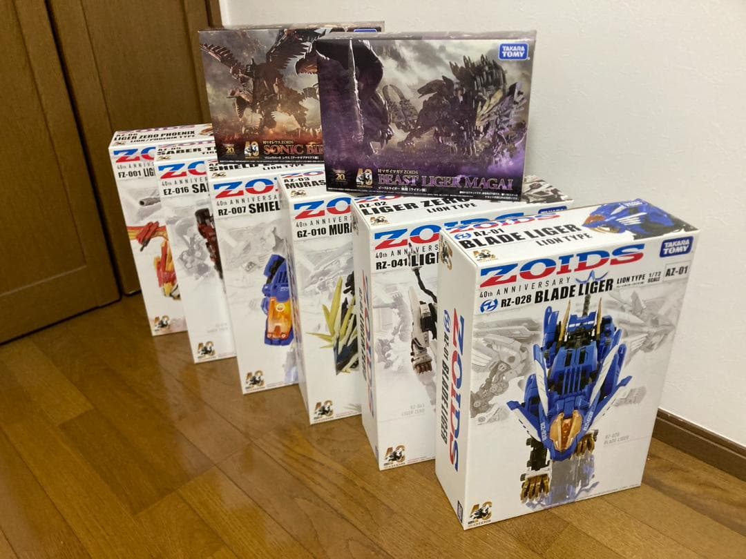ゾイドZOIDS 40周年 AZシリーズ＋MHコラボ8点セット ゾイドZOIDS 40周年 AZシリーズ＋MHコラボ8点セット - メルカリ