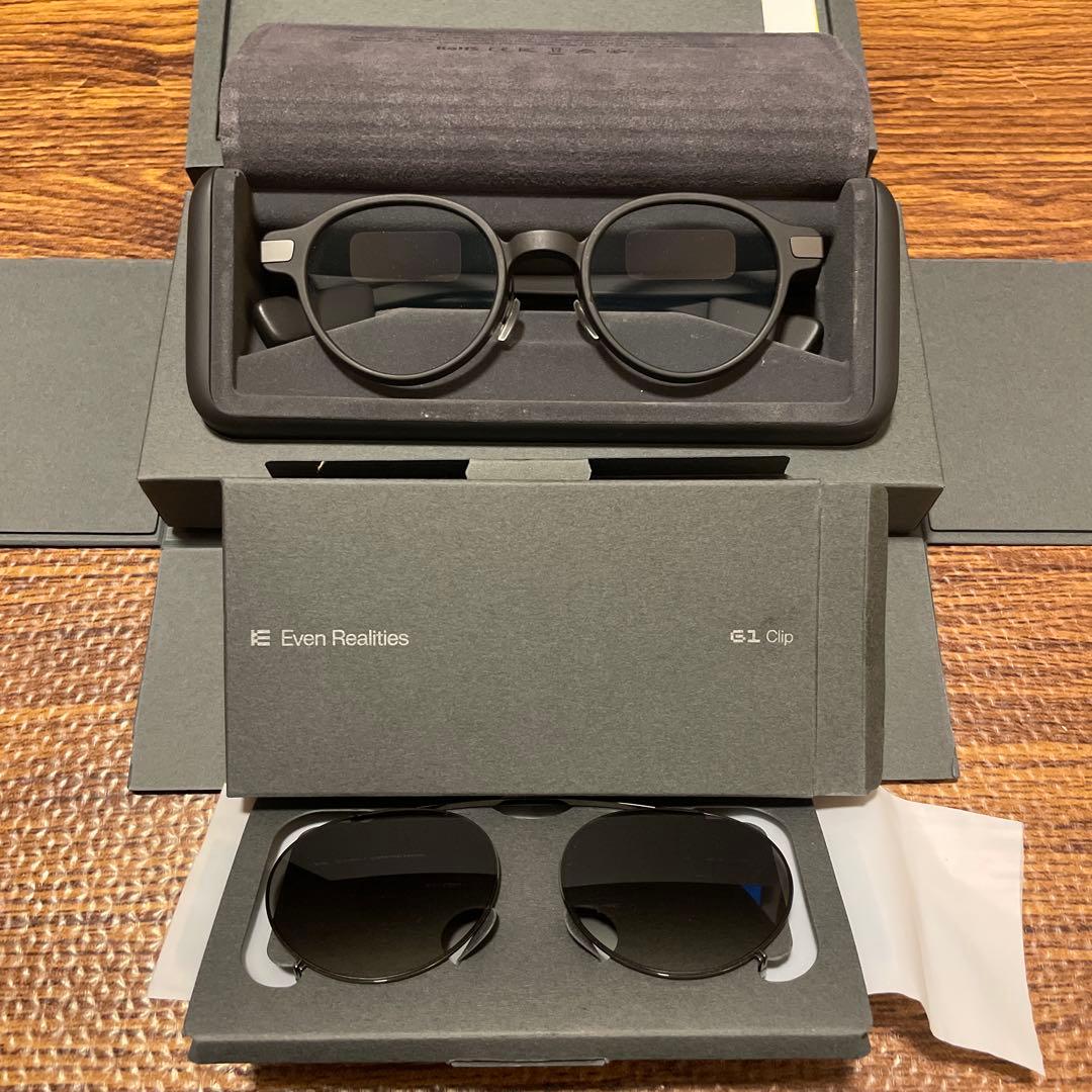 Even Realities G1 A スマートグラス ラウンド型 グレー - メルカリ