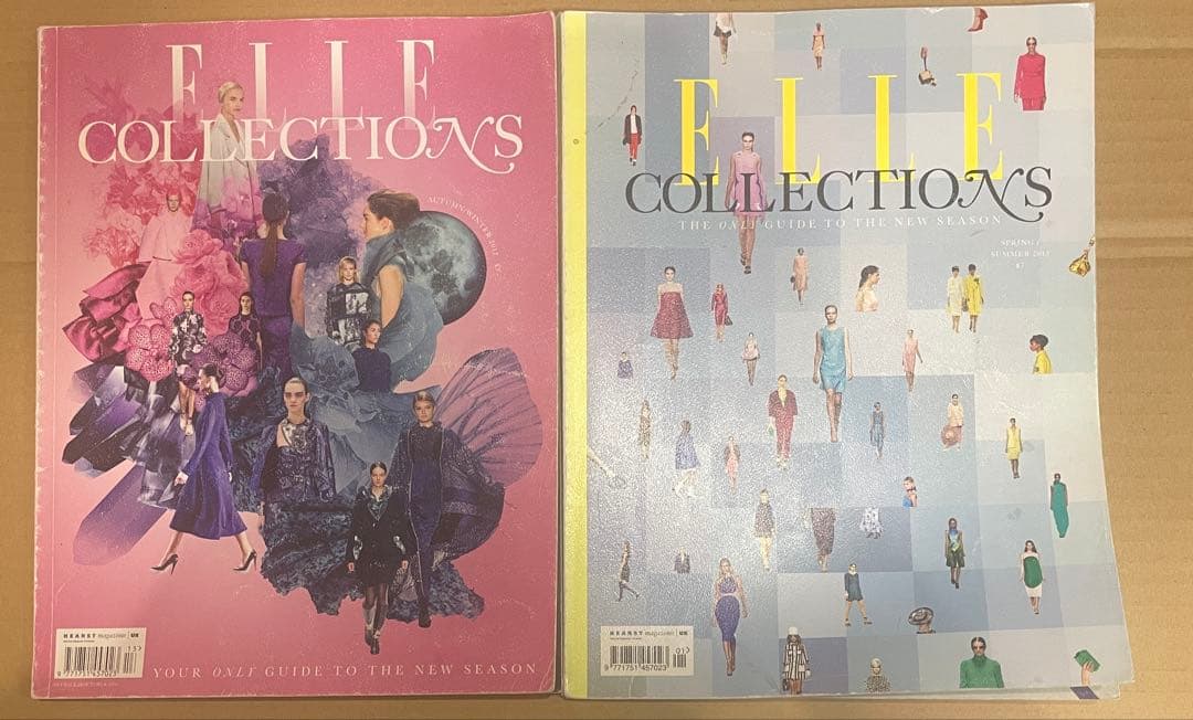 3冊　ELLE Collections ELLE 』1963年8月30・9月6日号(2冊セット) 特集・秋冬コレクションズ