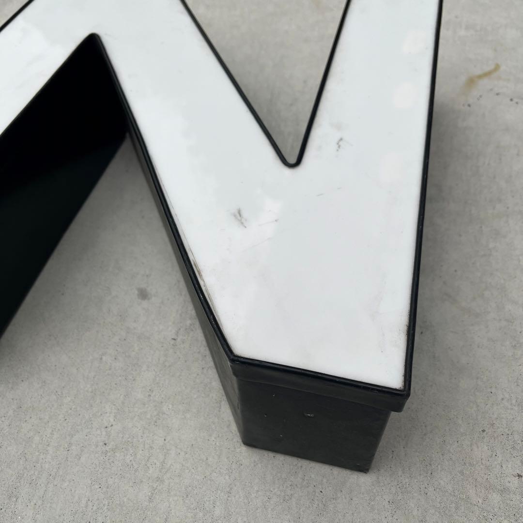 N 看板 アルファベット レターサイン 文字 アメリカ ビンテージ