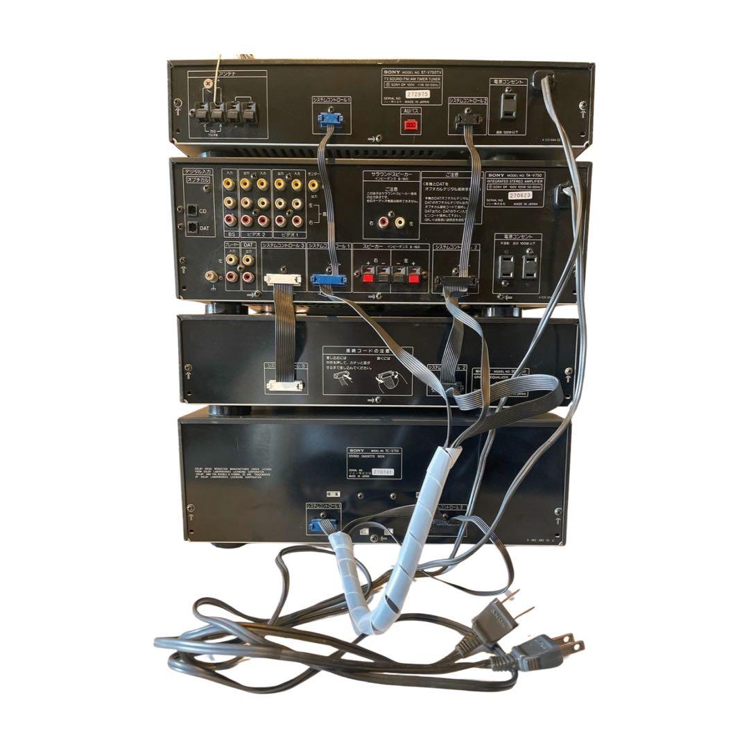 ジャンク品】SONY LBT-V750 システムコンポ ソニー