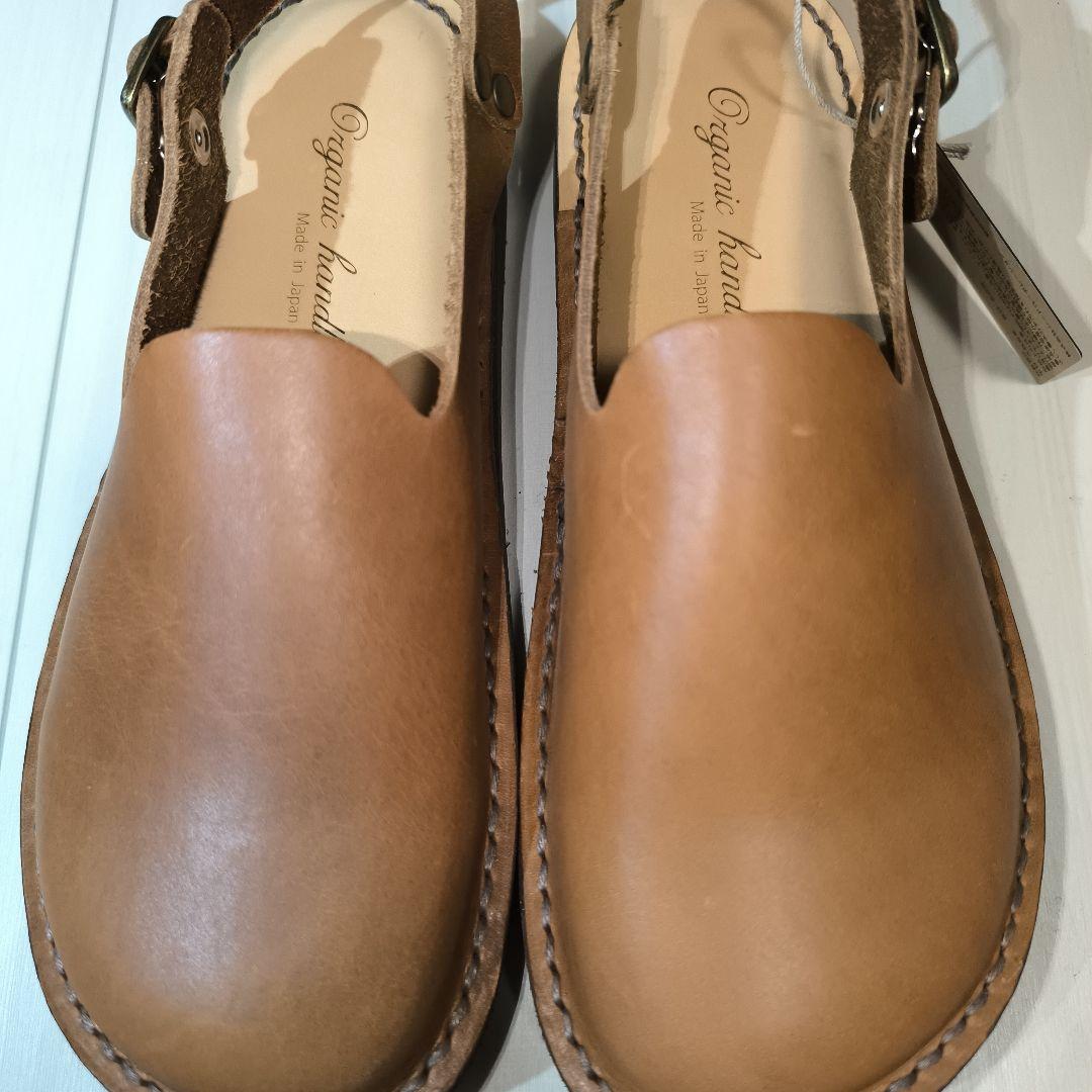 Organic Handloom サボ クロッグ レザーサンダル 23.0cm