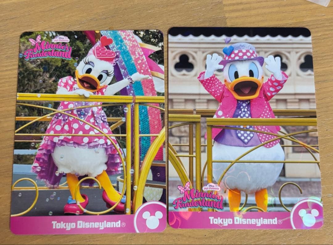 ディズニーランド パルパルーザ ミニー キーチェーン ワッペンバッジ