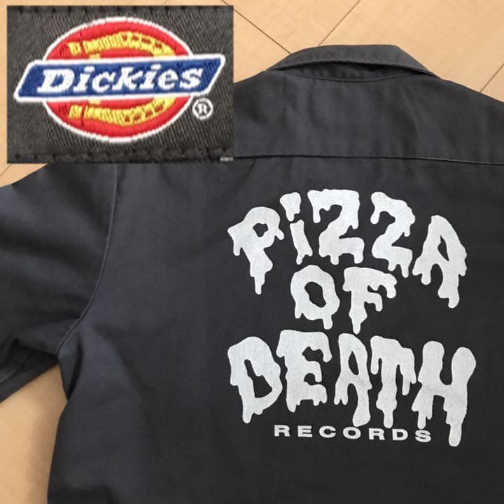 ディッキーズ ワークシャツ ピザオブデス pizza of deat ロゴ - メルカリ