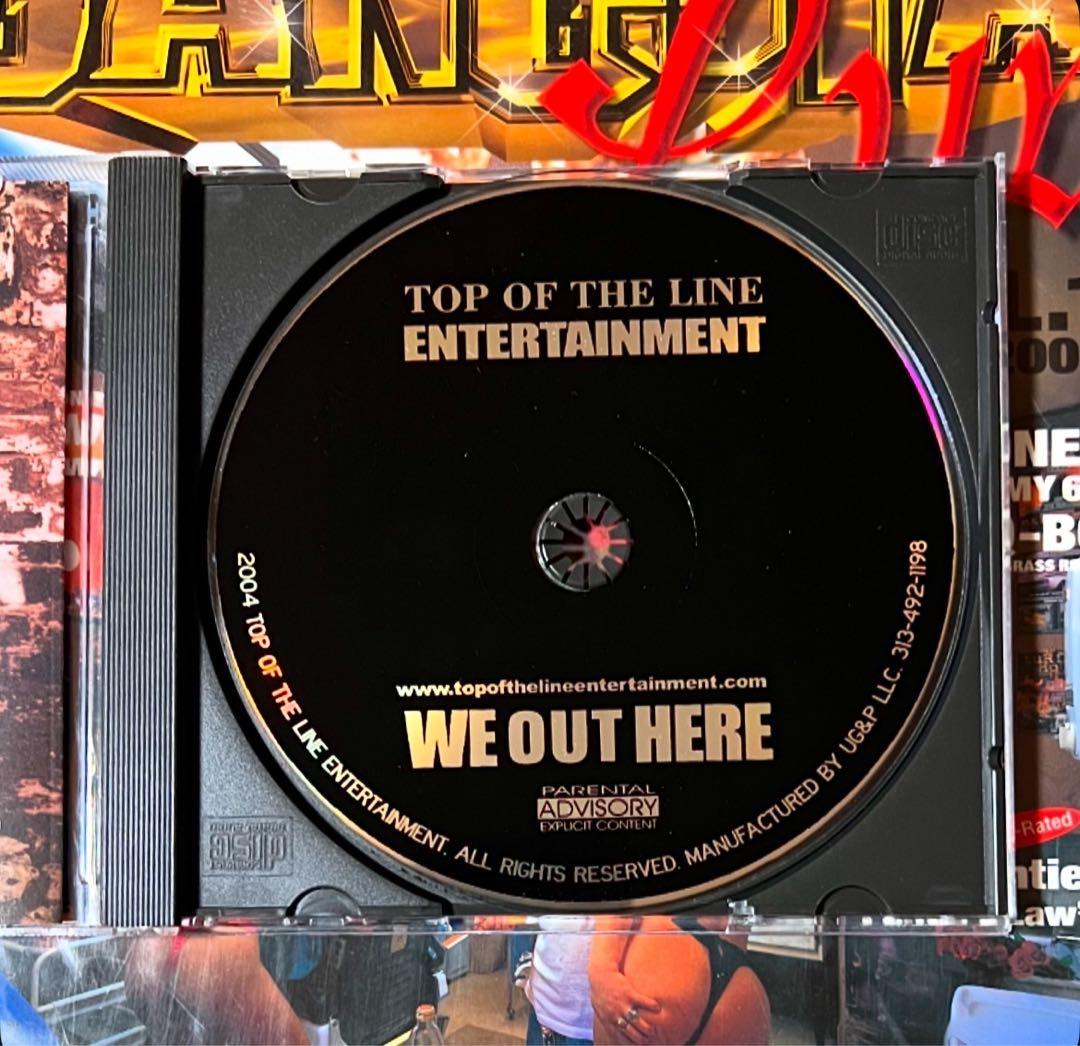 G-Rap TOP OF THE LINE ENT. WE OUT HERE - メルカリ