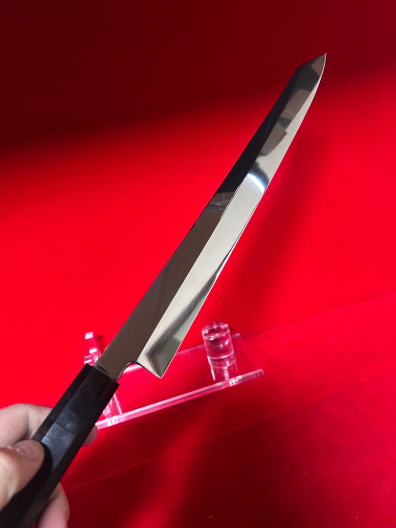 包丁 剣型切付 尺 鬼反り 鏡面仕上げ 切味抜群 箱付 未使用品 | Shop