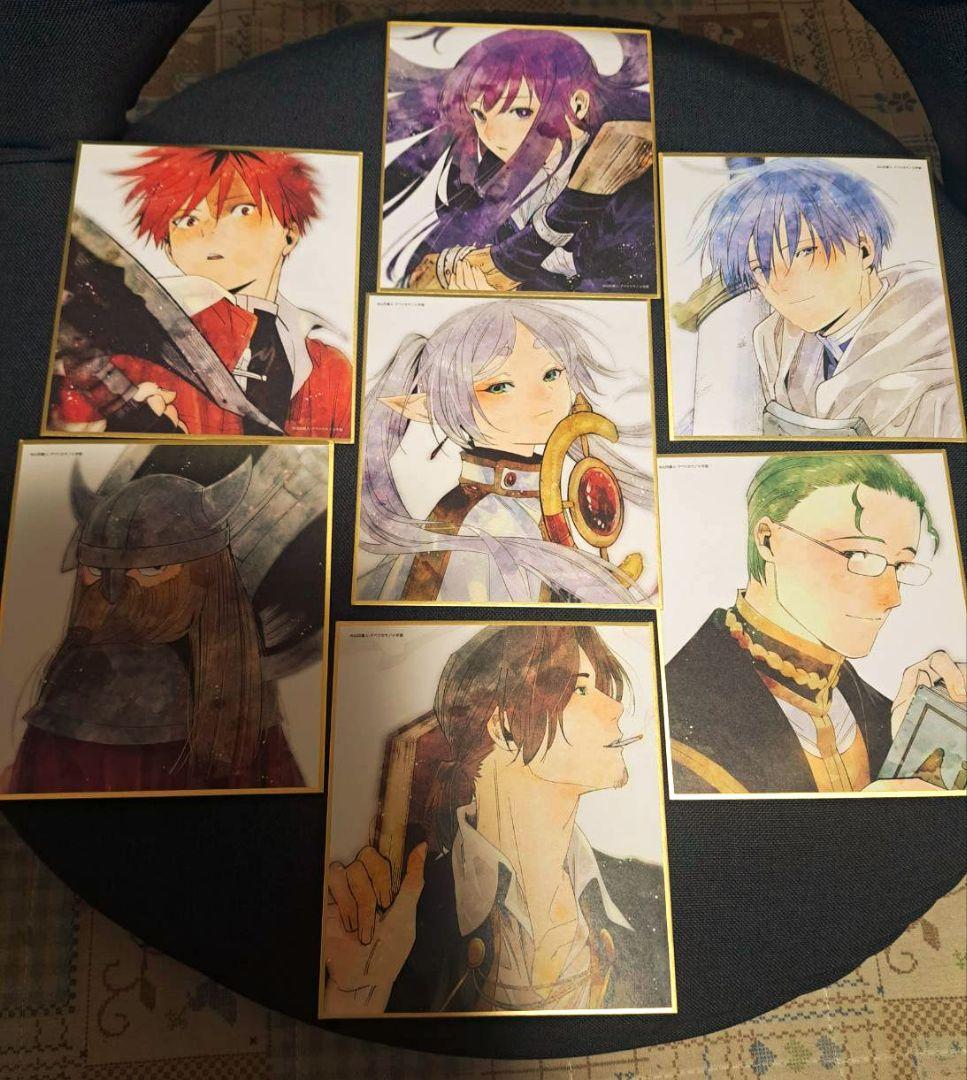 葬送のフリーレン 特典 アベツカサ先生描き下ろしミニ色紙 Blu-ray