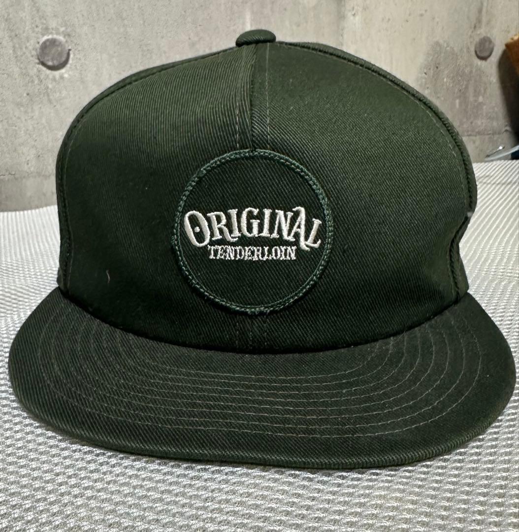 tenderloin トラッカーキャップ カーキ グリーン アメカジ ルード tenderloin トラッカーキャップ カーキ グリーン アメカジ ルード